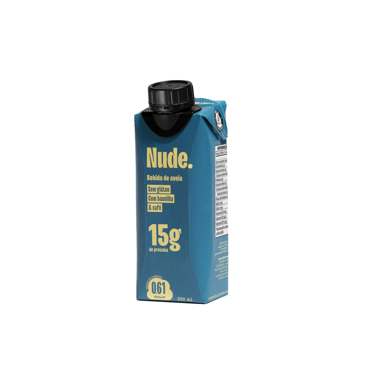 Kit c Bebida Proteica de Aveia Baunilha e Café ml Nude Nude